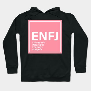 enfj mbti pink color Hoodie